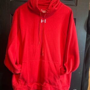 Under Armour Men's Red Hoodie